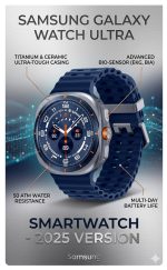 Samsung Galaxy Watch Ultra 8 LTE (2025) ? Titanium Blue - Image 4
