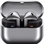 Samsung Galaxy Buds 3 high fidelity wireless Bluetooth earphones in Silver at Andrew Gadgets Store